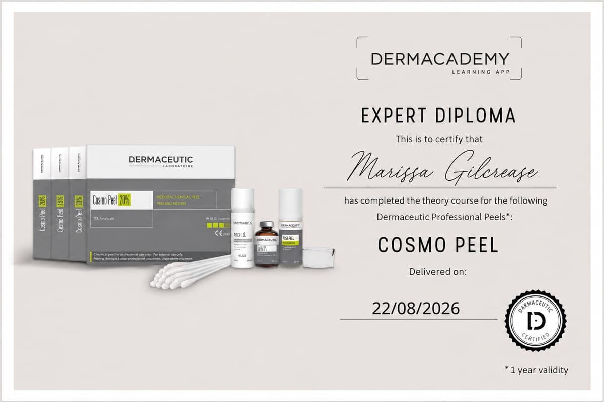 Dermaceutic Dermacademy — Cosmo Peel Expert Diploma